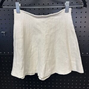 Maison Cléo Cotton Cashmere Women's Beige XS Or Small‎ Skirt (102)